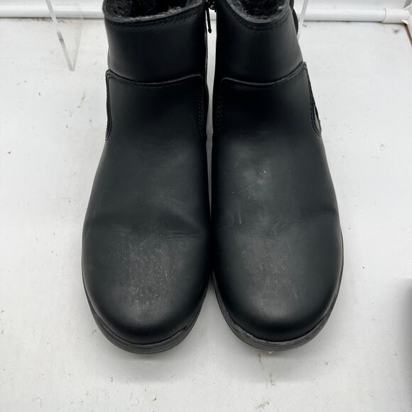 Eddie Bauer Boots Womens 9 Siren Insulated Winter Black Zip - Picture 4 of 8